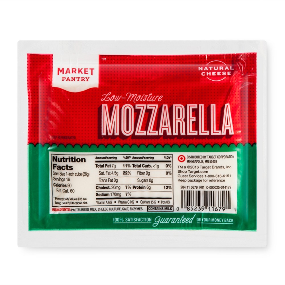 Target Stores MARKET PANTRY, MOZZARELLA CHEESE