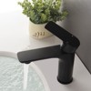 Cobbe Single Handle Vanity Sink Faucets Single-Hole Installation Bathroom Faucet Matte Black - 4 of 4
