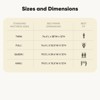 GDFStudio Norris Minimalist 12"H Natural Pine Wood Bed Frame - 4 of 4
