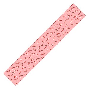 Lathe & Quill Candy Canes Pink Table Runner - Society6 - 1 of 3