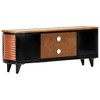 vidaXL TV Cabinet Multicolor with natural wood grain - 3 of 4