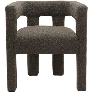Meridian Furniture,Athena Boucle Fabric Accent/Dining Chair - 1 of 4