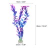Unique Bargains Aquarium Plants Decorations Artificial Aquatic Plant 10.24" 1 Pcs - 4 of 4