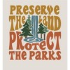 Elevation 7573 "Preserve The Land, Protect The Parks" Adult Long Sleeve Hoodie - 2 of 2