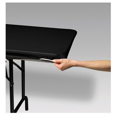 Stay Put Tablecover Black, 29" x 72"