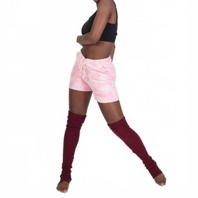 Women's French Terry Dad Shorts with Drawstring - Body Wrappers