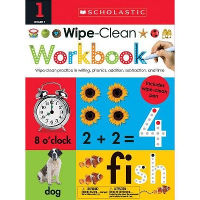 Wipe-Clean Workbook Grade 1 ( Scholastic Early Learners) (Paperback) by Scholastic Inc.