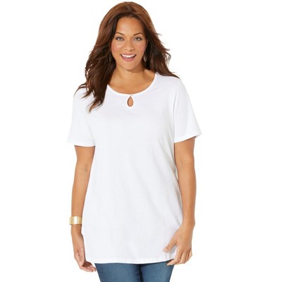 Catherines Petite Easy Fit Teardrop Tunic