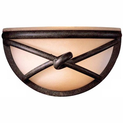 Minka Lavery Minka Knotted Iron 4 3/4" High Aspen Bronze Wall Sconce