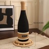 Cat Scratching Post, Premium Cat Scratching Board, Sisal Fiber Cat Scratcher-24.8 Inches with Hanging Ball, Red Wine Bottle Simple Design - 4 of 4