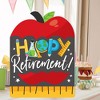 Big Dot of Happiness Teacher Retirement - Congratulations Giant Greeting Card - Big Shaped Jumborific Card - 2 of 4