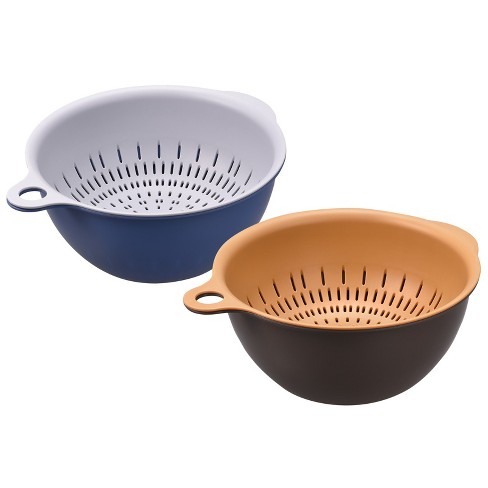 Plastic colander on sale with bowl