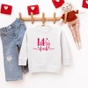The Juniper Shop 14th Feb Stars Puff Print Toddler Graphic Sweatshirt - 2 of 3