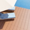 Tangkula 36PCS Interlocking Deck Tiles 12" x 12" Waterproof All Weather Flooring Covering - 3 of 4