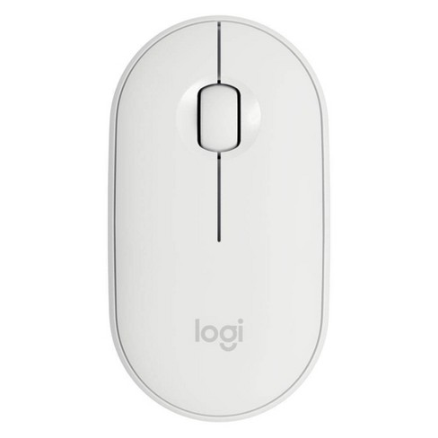 Logitech Pebble i345 Bluetooth Mouse - Off White - image 1 of 4