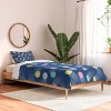 Deny Designs 2pc Twin/Twin XL Marufemia Colorful Pastel Tennis Balls Kids' Comforter and Sham Set Blue - 2 of 4