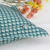 Unique Bargains Retro Decorative Invisible Zipper Plaid Throw Pillow Covers With Pattern 1 Pc - 4 of 4