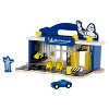 Theo Klein Michelin Car Service Station Kids Wooden Toy Playset with 2 Cars, 2 Fuel Pumps, and Car Wash Station for Ages 3 and Up - 2 of 4