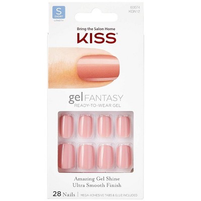 Kiss Gel Fantasy Nails - Charmed Life, 0.5 oz