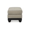 Signature Design by Ashley Traditional Elbiani Ottoman, Alloy - 4 of 4