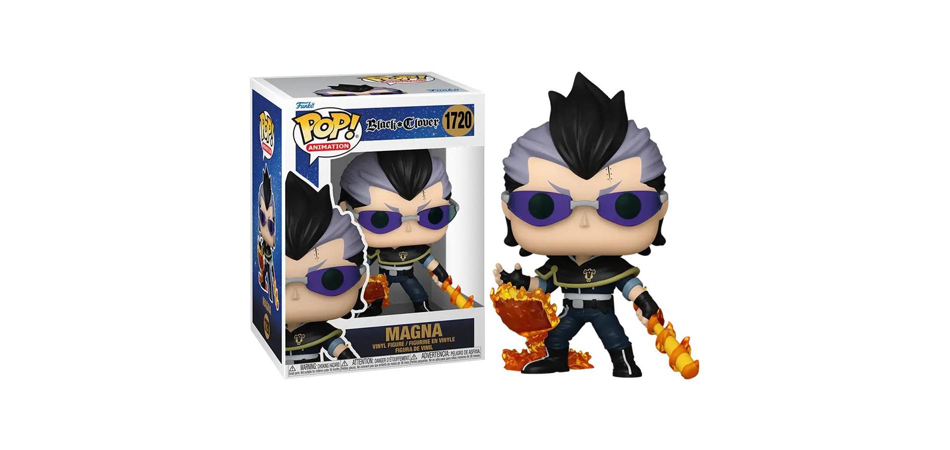 Funko POP! Animation: Black Clover - Magna Swing - Vinyl Figure #1720 #80295