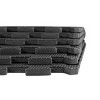 Xspec 3/8" Thick 100 Sq Ft EVA Foam Floor Exercise Gym Mats 25 pcs, Black - 3 of 4