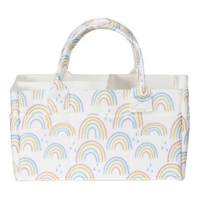 Sammy & Lou Printed Felt Storage Caddy - Rainbow