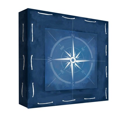 16" x 16" Compass Decorative Wall Art - PTM Images