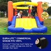JumpOrange 9'x16' Orange Small Bounce House Water Slide with Splash Pool and Air Blower Included. - 3 of 4