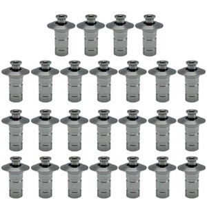 Poolzilla Stainless Steel 304 Pool Cover Anchor with Collar for Concrete and Pavers - 1 of 4