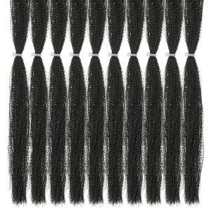 Unique Bargains Holographic Dry Flies Thread Tying Supplies Flash Fly Fishing Line 10 Pcs - 1 of 4