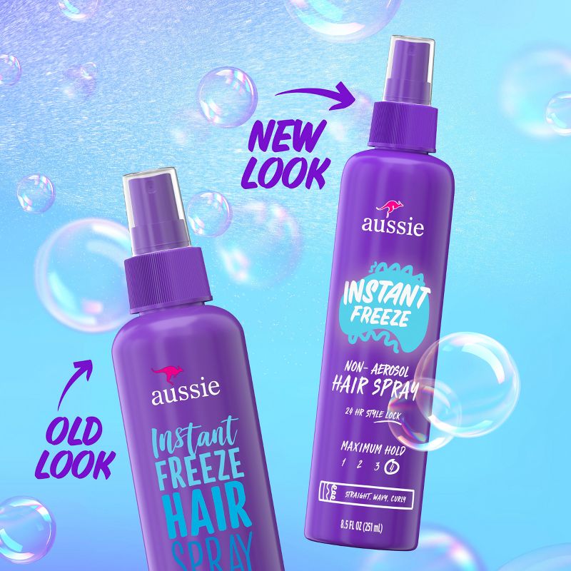 Aussie Instant Freeze Non-Aero Hair Spray - 8.5 fl oz, 4 of 11