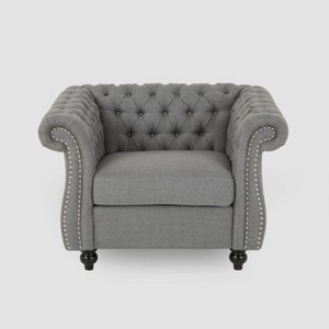 Westminster Chesterfield Club Chair - Christopher Knight Home - 1 of 4
