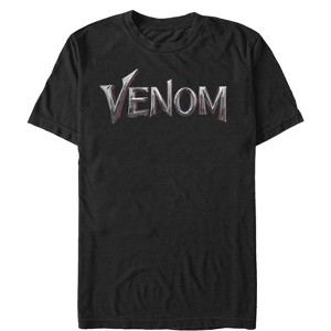 Men's Marvel Venom Film Metallic Logo T-Shirt - 1 of 4