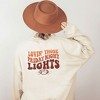 Simply Sage Market Women's Graphic Sweatshirt Friday Night Lights Football Front and Back Design - 2 of 4