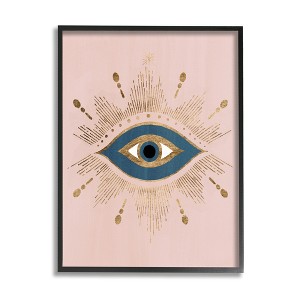Stupell Industries Evil Eye Glam Boho Pattern Framed Giclee, 24 x 30 - 1 of 3