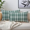 REGALWOVEN  Fade Resistant Decorative Weaving Style Soft Throw Pillow Covers 2 Pcs - 2 of 4