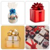 Unique Bargains Large Pull Bow Metallic Gift Wrapping Ribbon for Wedding 12 Pcs - 3 of 4