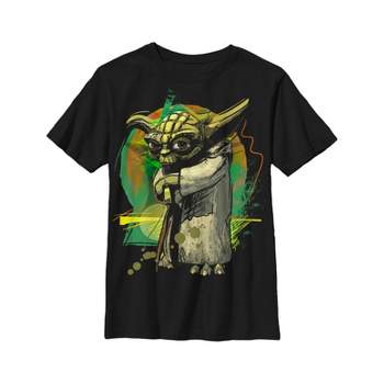Youth/Kids Mandalorian Baby Yoda Fishing Shirt Poling Skiff Extra Small / Seagrass