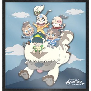 Silver Buffalo Avatar: The Last Airbender - Chibi Gaang Layered Wall Art - 1 of 1
