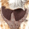 Pet Life Luxe Houndsome 2-In-1 Mesh Reversible Plaided Collared Adjustable Dog Harness-Leash - 3 of 3