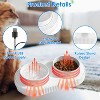 iMountek"USB Powered Ceramic Heated Pet Water Bowl for Dogs & Cats - Keeps Water Fresh & Non-Freezing"White - 3 of 4
