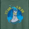 Women's - Disney Villains - Its Good To Be Bad Hades Lightweight French Terry Wide Neck Long Sleeve Shirt - 2 of 4