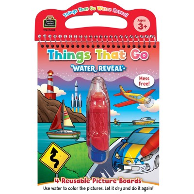 Teacher Created Resources Things That Go Water Reveal, Case of 6