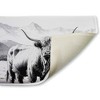 Stupell Industries Highland Sketch In Mountains Printed Plush Bath Mat And Bath Rug, Design By Kim Allen, 18"X30" - 2 of 4