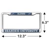 Brandeis University Alumni Full Size Standard License Plate Metal Frame - image 4 of 4