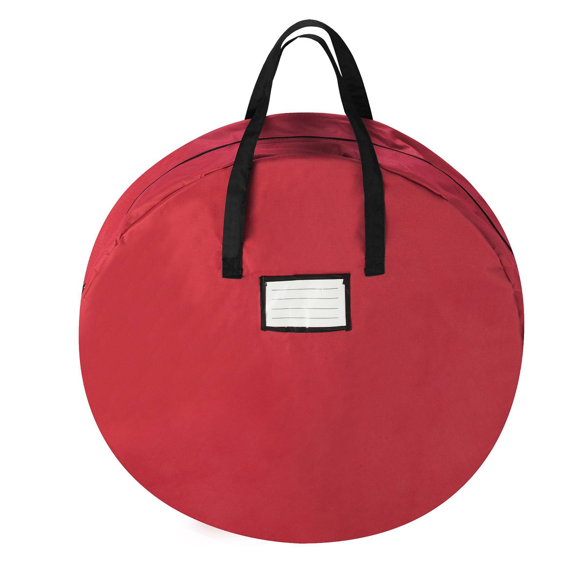 Tiny Tim Totes 30" Wreath Storage Bag Red