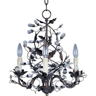 Maxim Lighting Elegante 3 - Light Chandelier in  Oil Rubbed Bronze