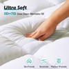 ZACHVO 4 Inch Dual Layer Gel Memory Foam Mattress Topper with Quilted Pillow Top and Deep Pocket Fit, CertiPUR-US Certified，King Size - 4 of 4