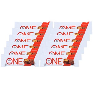 One Bar Peanut Butter Cup Protein Bar - 12 bars, 2.12 oz - 1 of 4